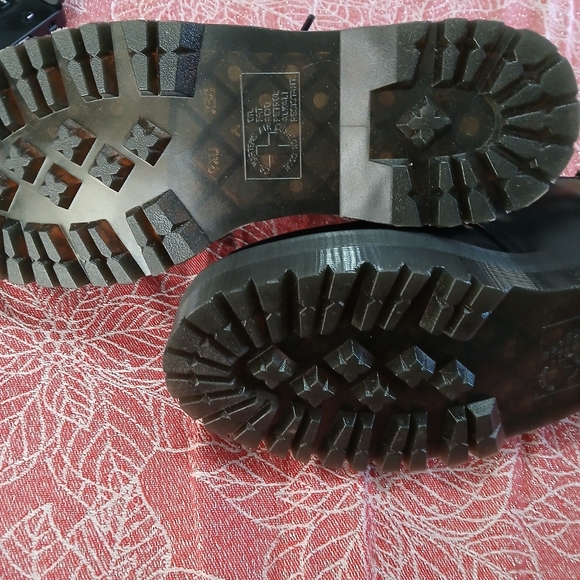 Dr Martins Womens Holly Leather Platform Octford Shoes - Picture 5 of 6